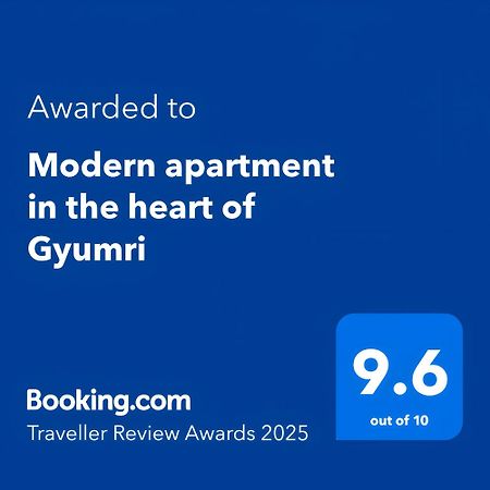 Modern Apartment In The Heart Of Gjumri Exterior foto